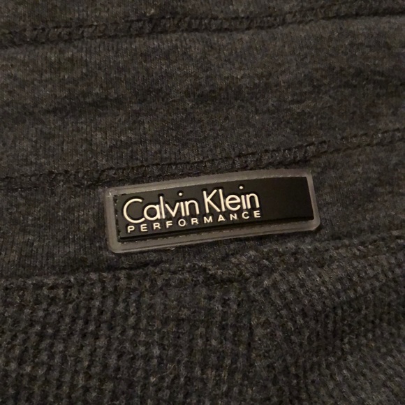 Calvin Klein Performance Gray Drawstring Pants SzS - Picture 2 of 11